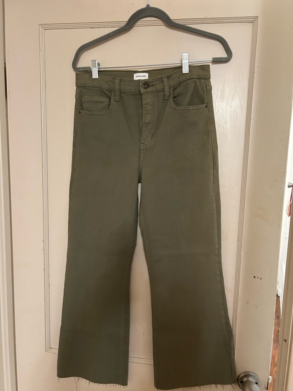 Olive Wide-Leg Jeans by & Other Stories